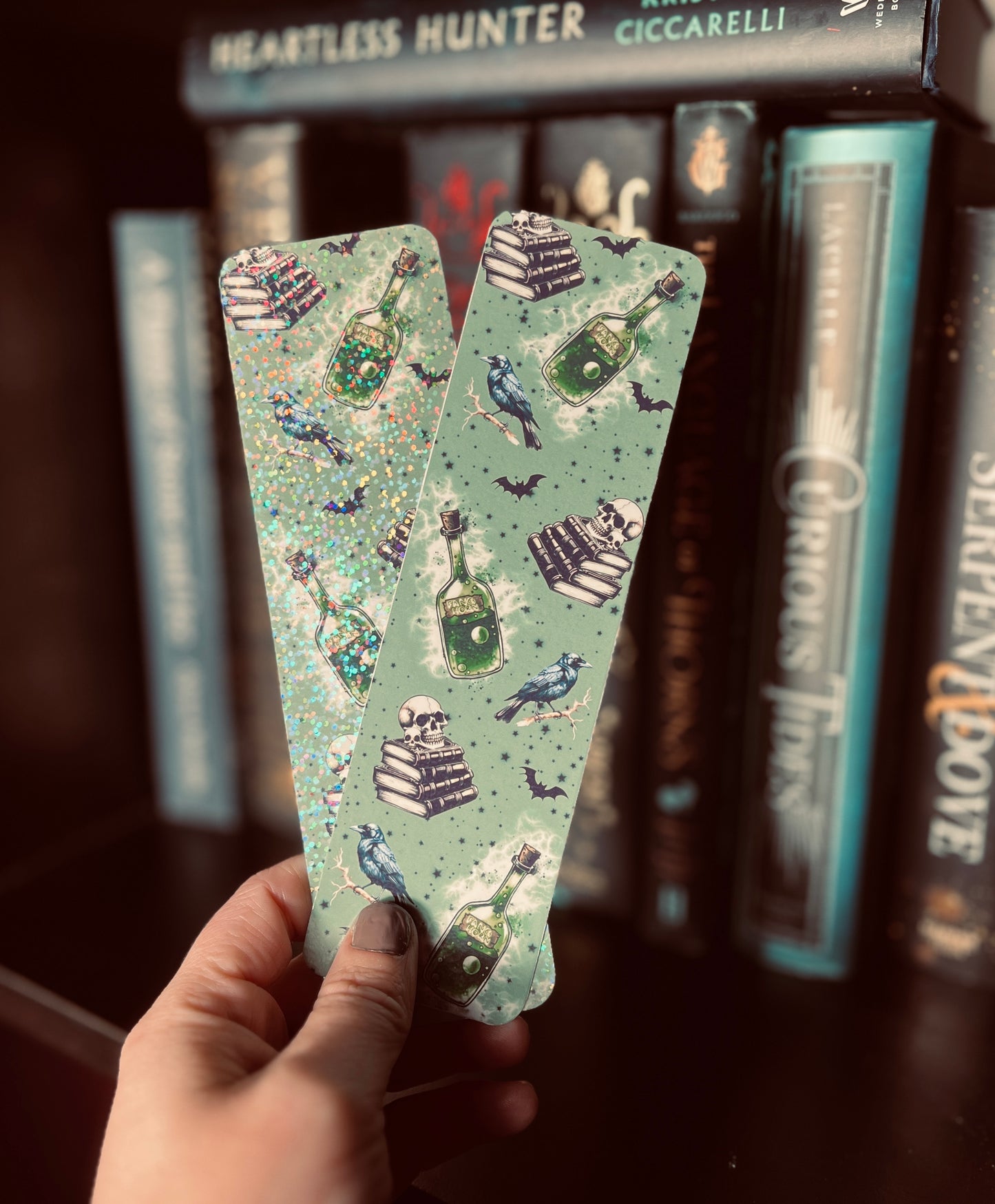 Witchy 2x7 in (double sided) bookmark