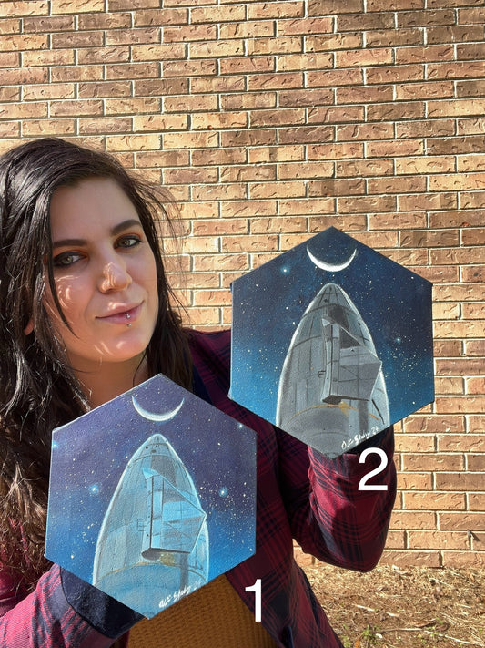 8 inch (point to point) Starship Starry Night CLEARANCE