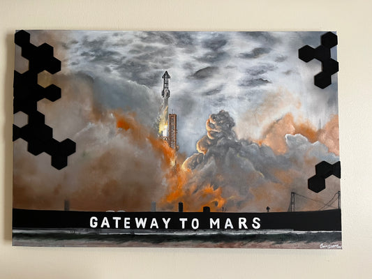 SpaceX Starship IFT-3 Painting PLEASE READ DESCRIPTION