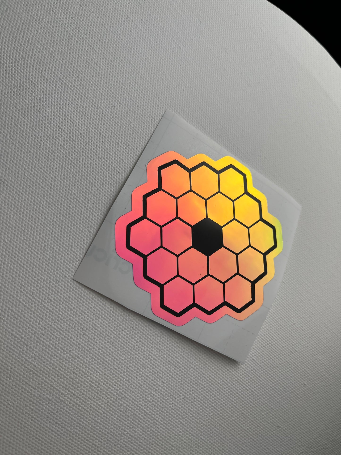 James Webb Vivid Multi Color Holographic Layered Decal