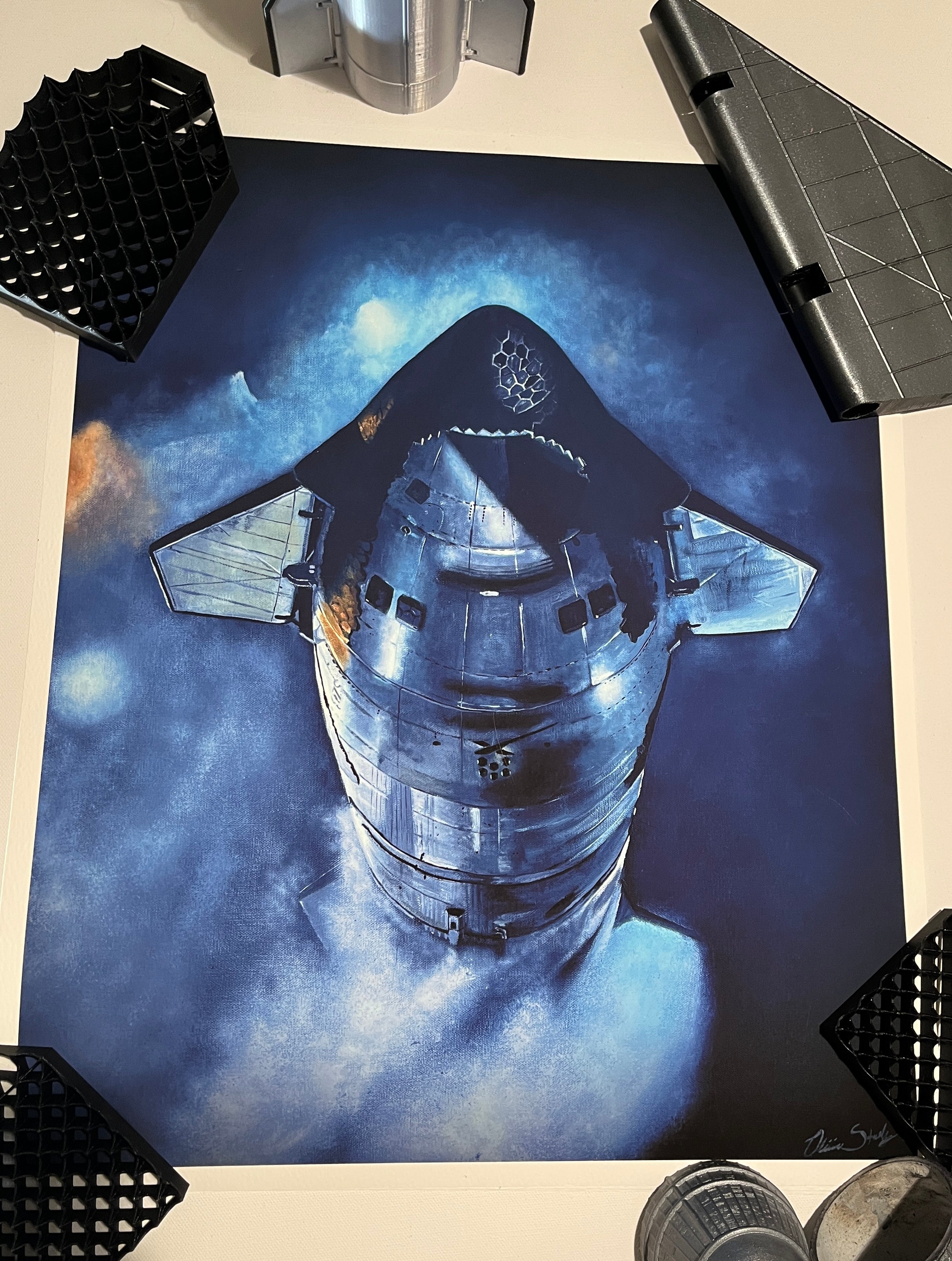 SpaceX Prints – Olivia Stalvey Art