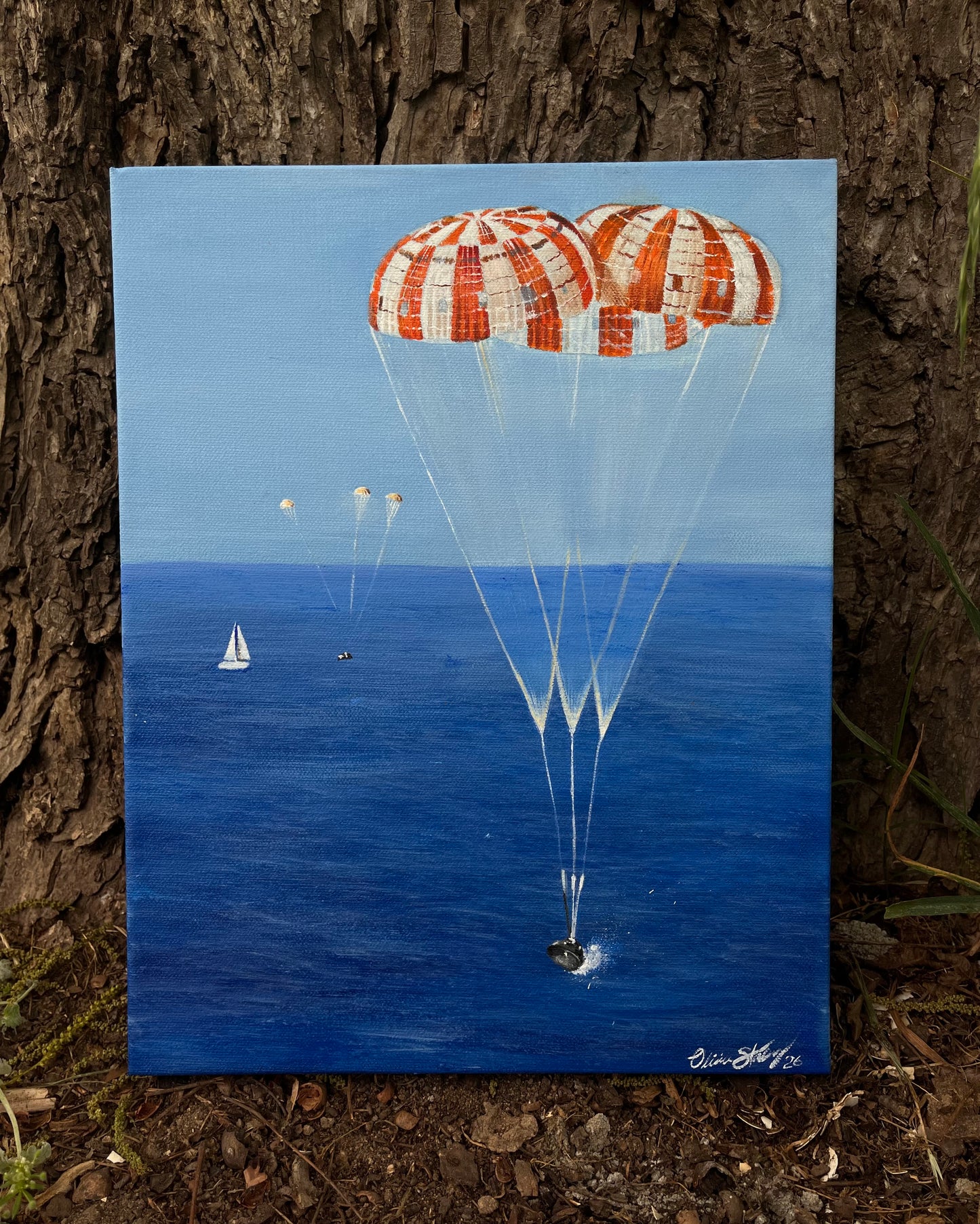 “Welcome Home Integrity” 11x14 inches ORIGINAL