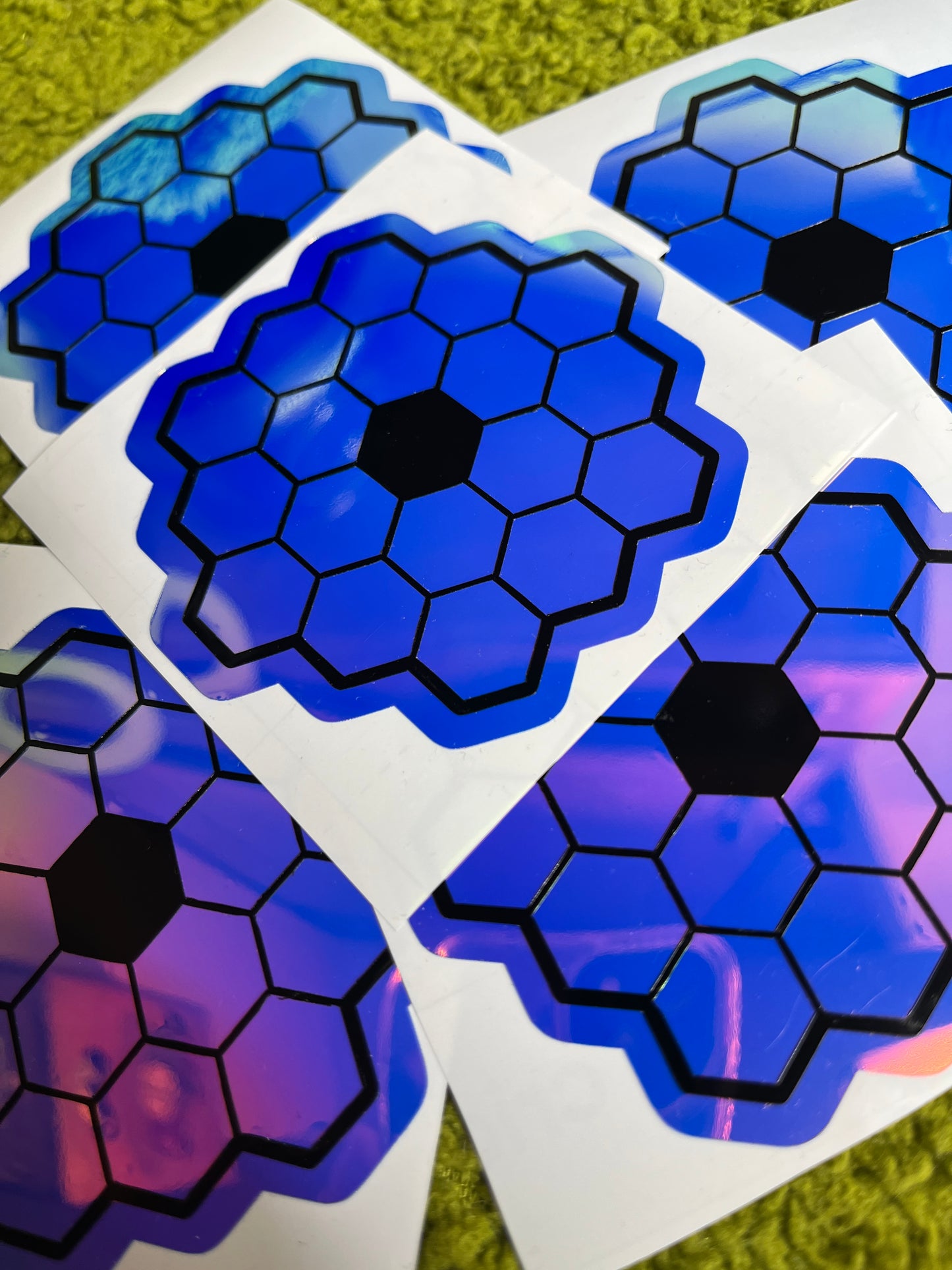 James Webb Vivid Multi Color Holographic Layered Decal