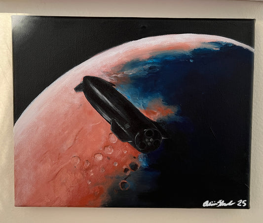 “A New Home” 8x10inches original Acrylic