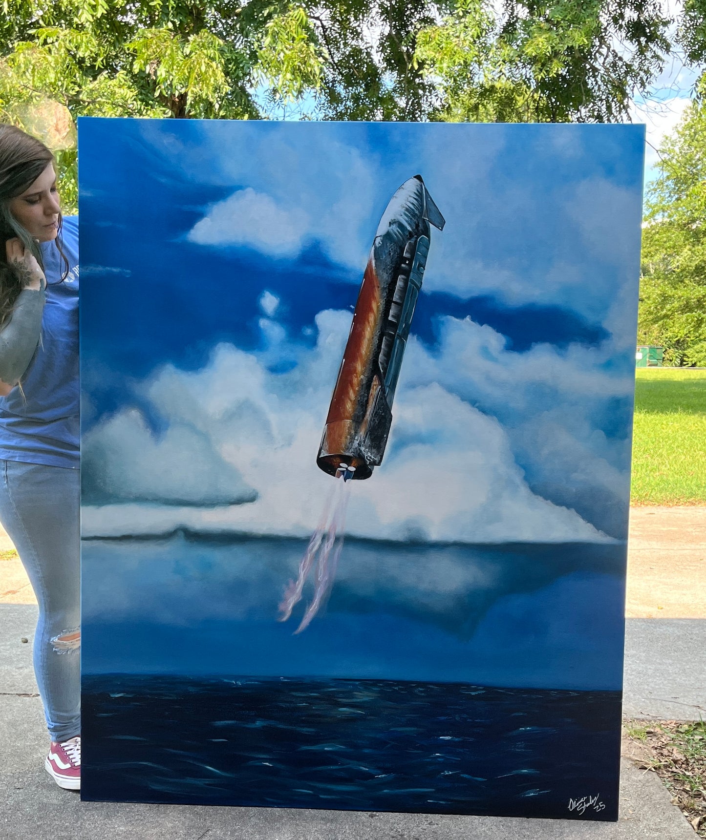 48x60 inch “We Are So Back” acrylic ORIGINAL