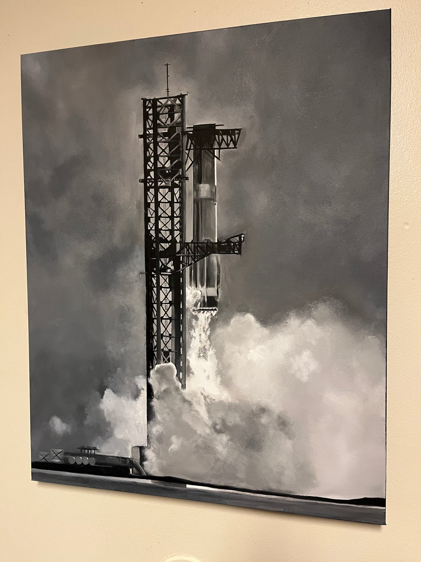 “Catch Me If You Can” 24x30x1.5 inches