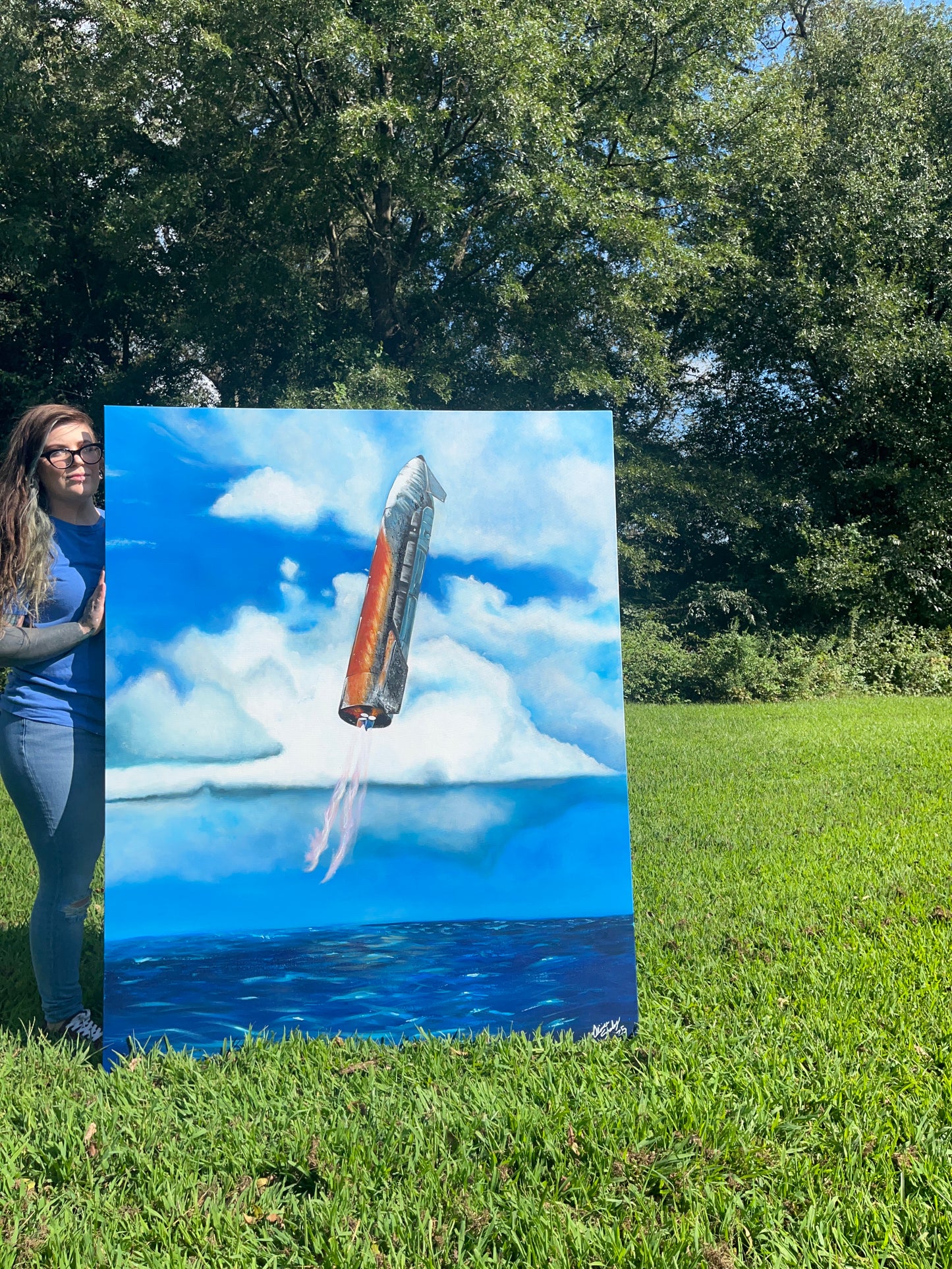 48x60 inch “We Are So Back” acrylic ORIGINAL