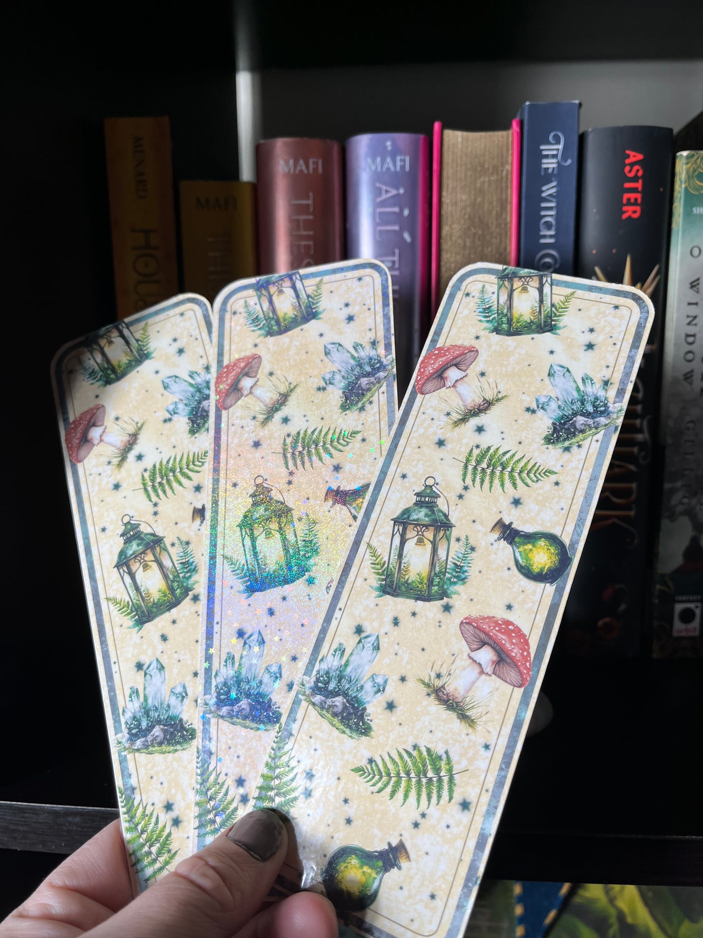 “Foraging” Bookmark 2x7 inches (double sided)