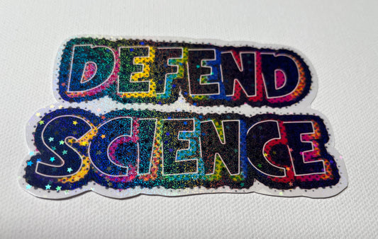 Defend Science 4x3 inch holographic