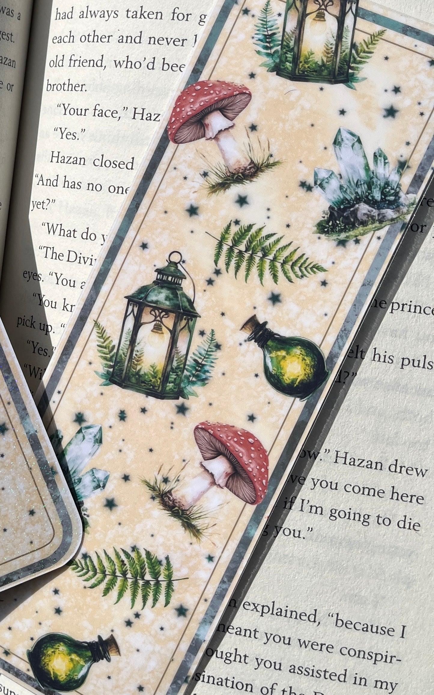 “Foraging” Bookmark 2x7 inches (double sided)