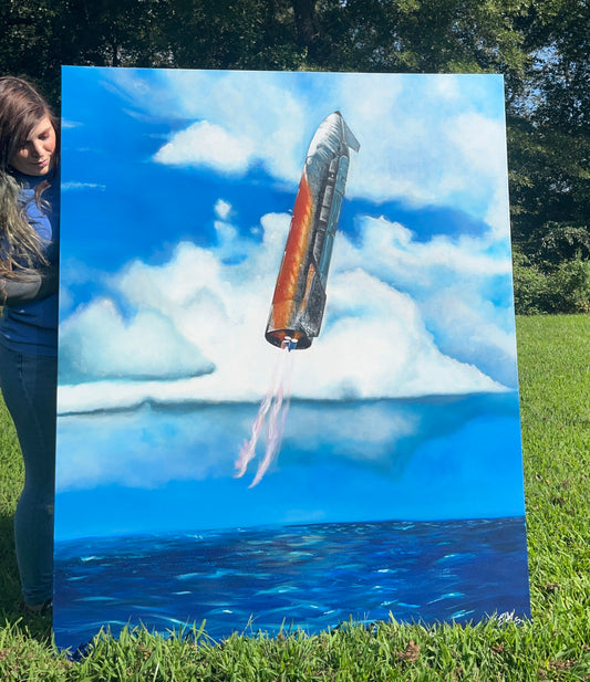 48x60 inch “We Are So Back” acrylic ORIGINAL