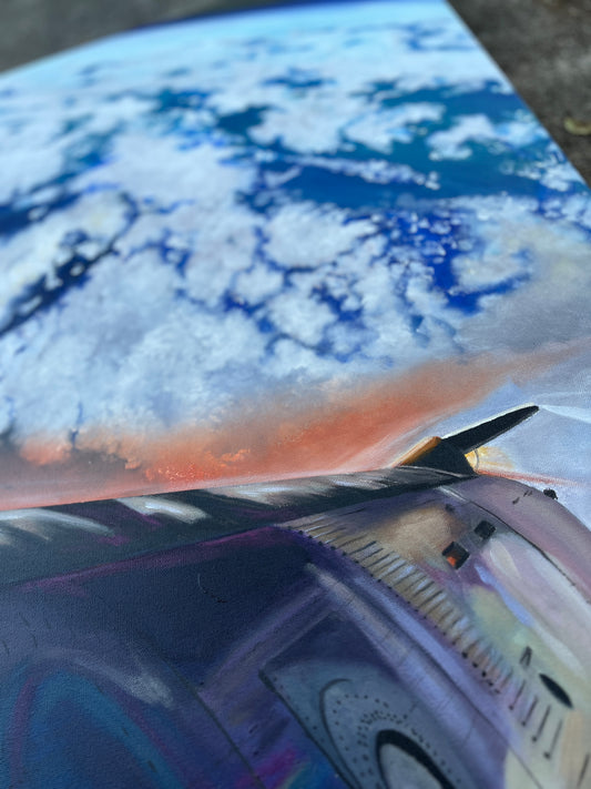 24x48 inch “Humanity” ORIGINAL acrylic