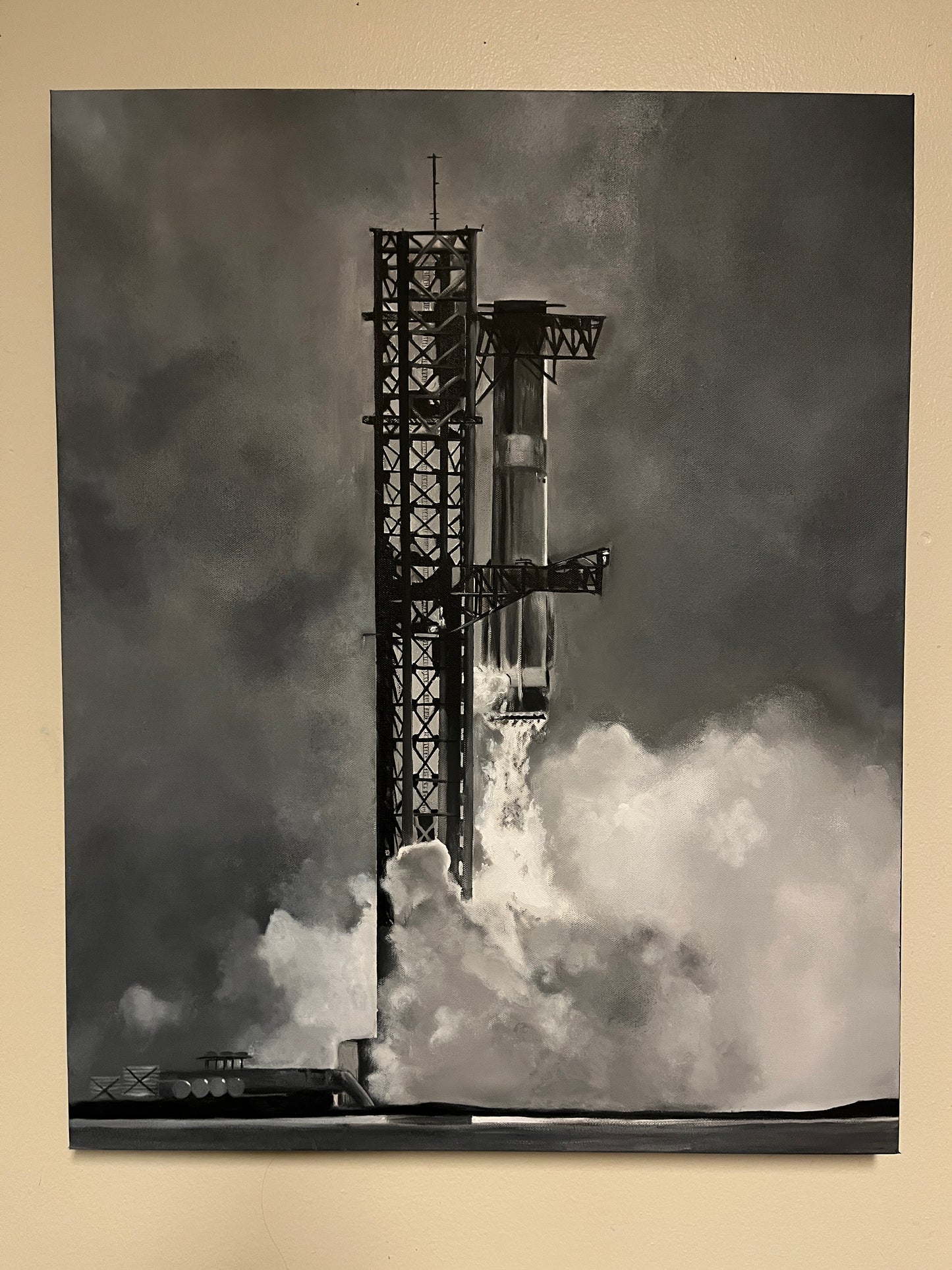 “Catch Me If You Can” 24x30x1.5 inches