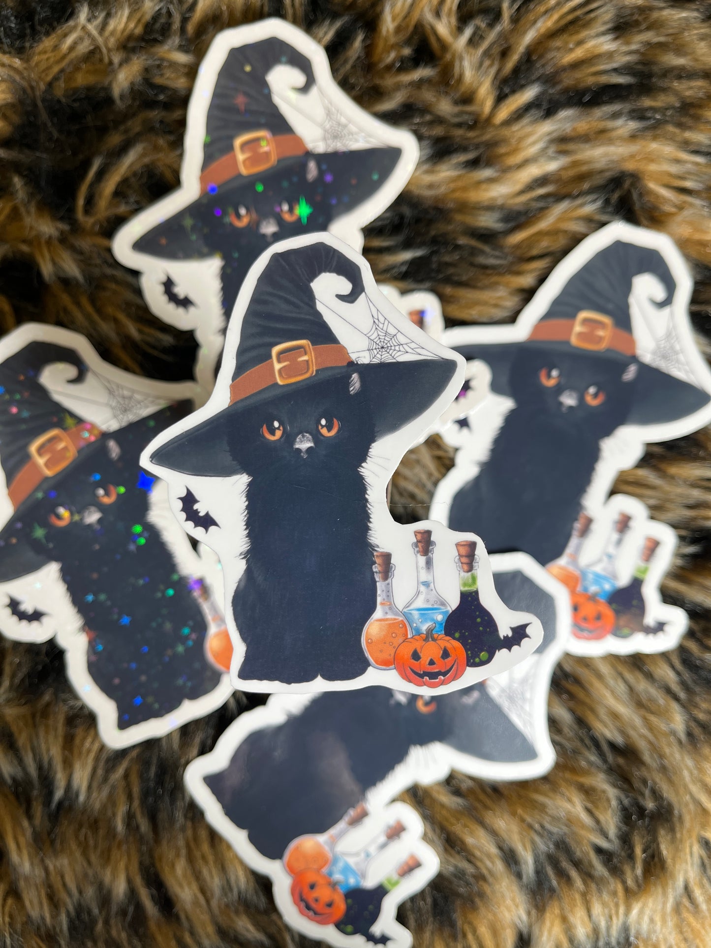 Witch Cat Sticker