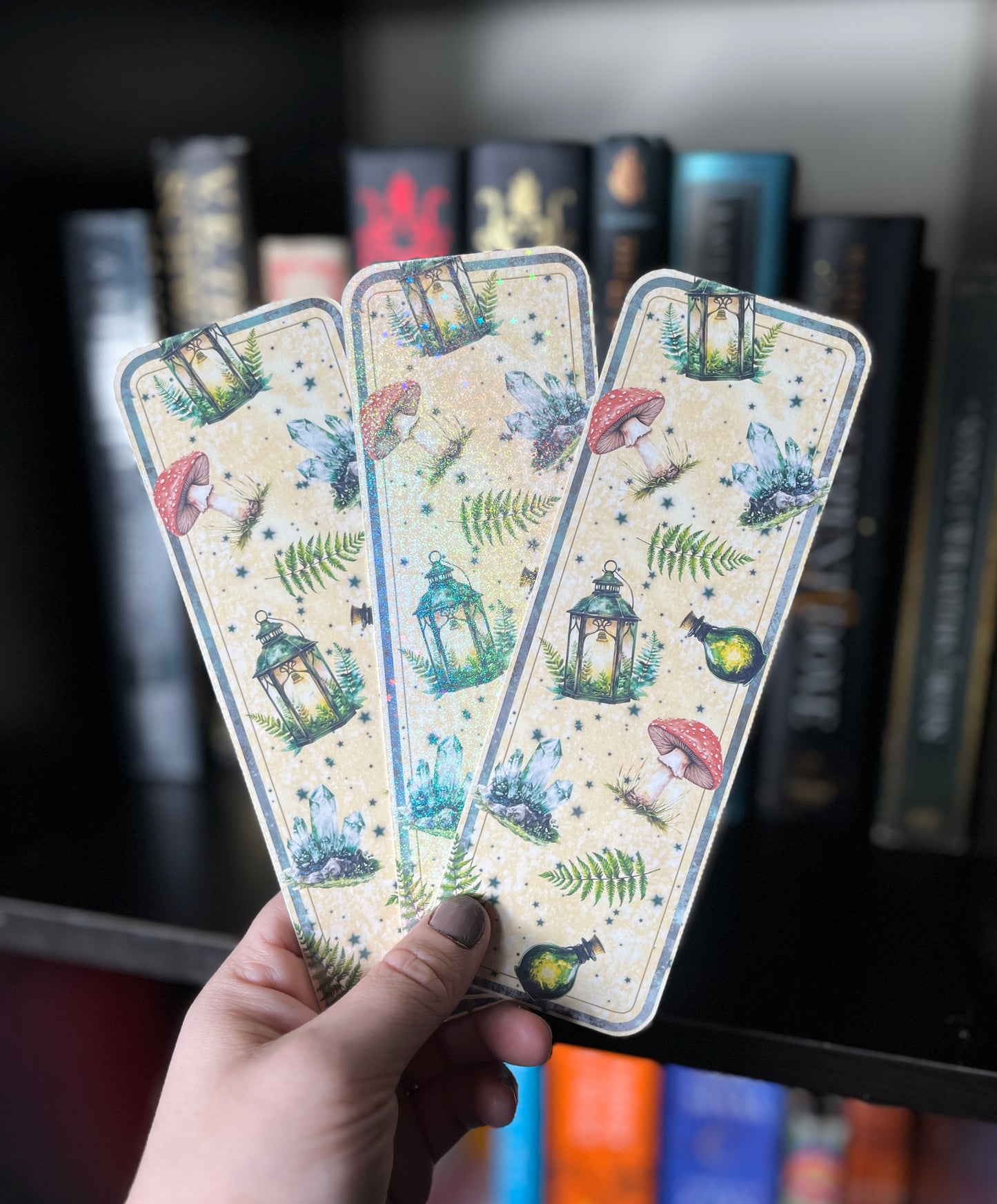 “Foraging” Bookmark 2x7 inches (double sided)