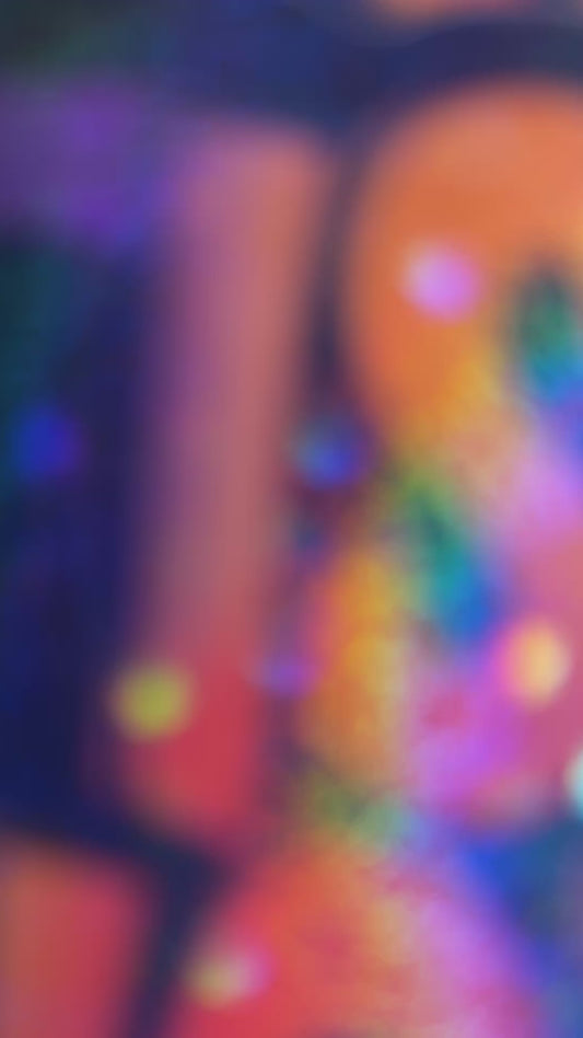 Autism Is Not a Disease tie-dye holographic 4x3 inches