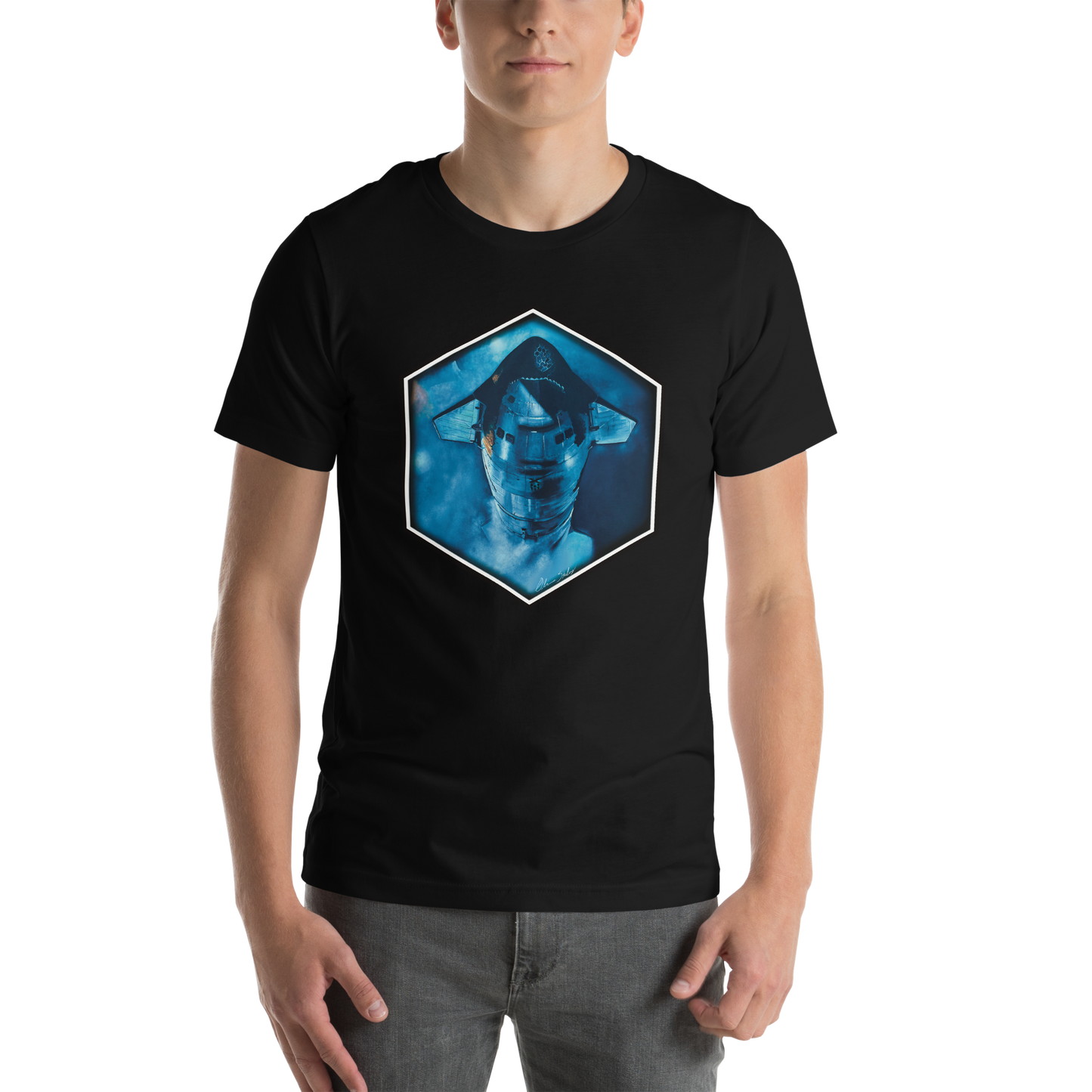 Unisex Starship t-shirt w/ signature